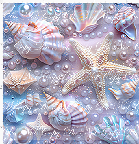 PREORDER - Embroidery Collection - Iridescent Seashells - SMALL SCALE