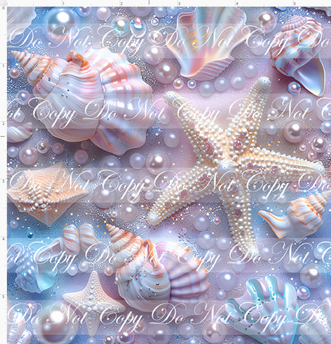 PREORDER - Embroidery Collection - Iridescent Seashells - REGULAR SCALE