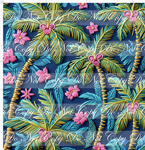 PREORDER - Embroidery Collection - Palm Trees - SMALL SCALE