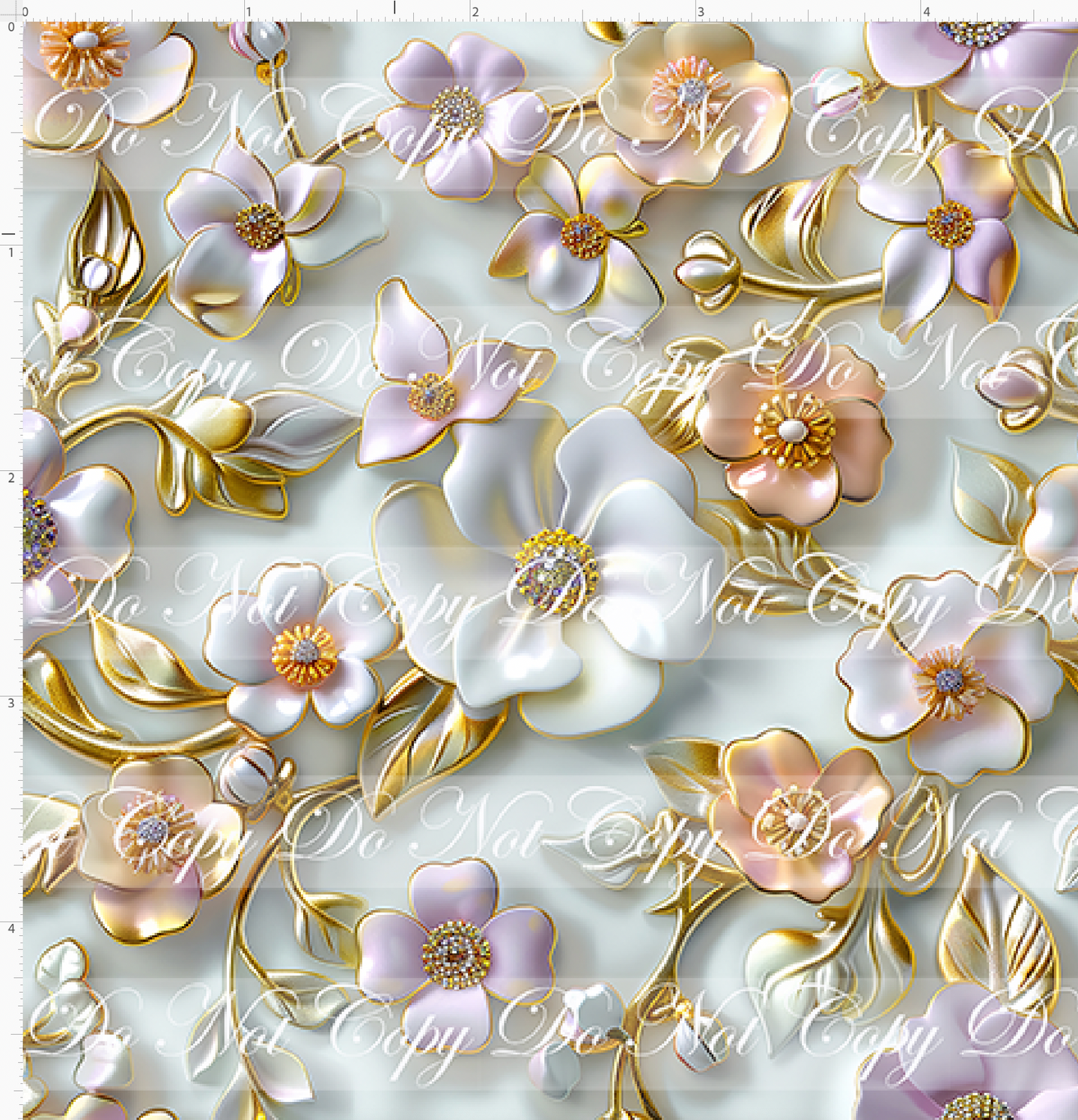 PREORDER - Embroidery Collection - Floral - Filigree - SMALL SCALE