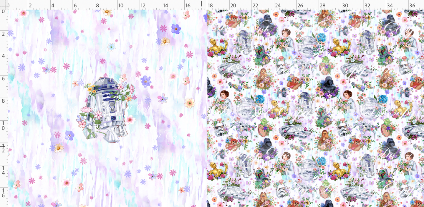 PREORDER - Galactic Garden - Bag Maker Roll - R2 - SMALL SCALE