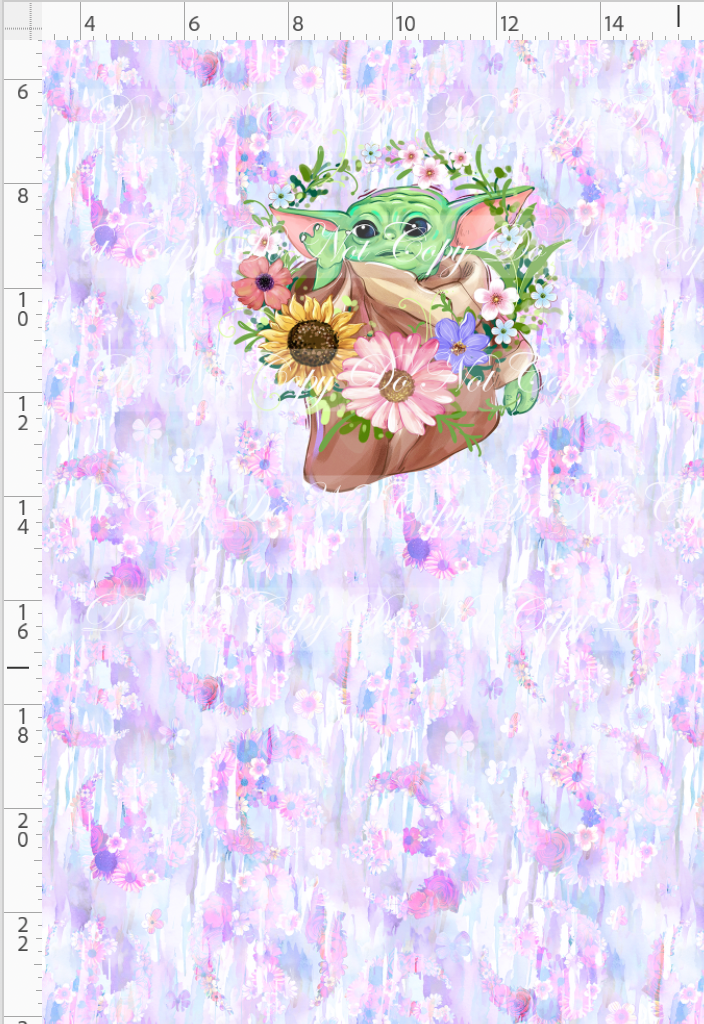 PREORDER - Galactic Garden - Baby Panel - Baby Reaching - CHILD