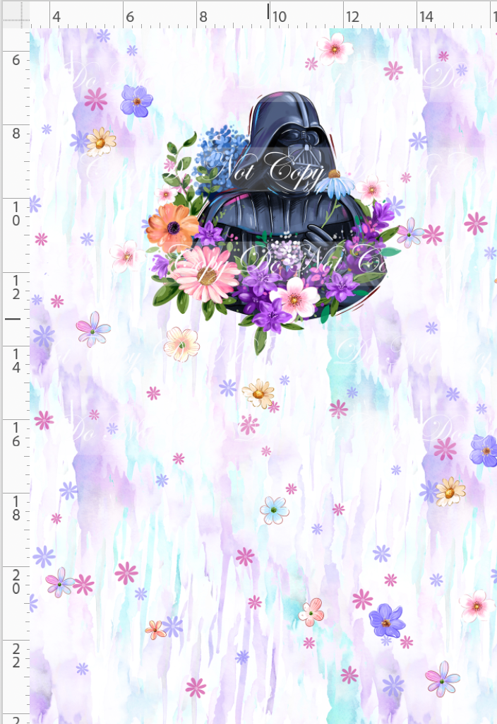 PREORDER - Galactic Garden - Panel - Darth - CHILD