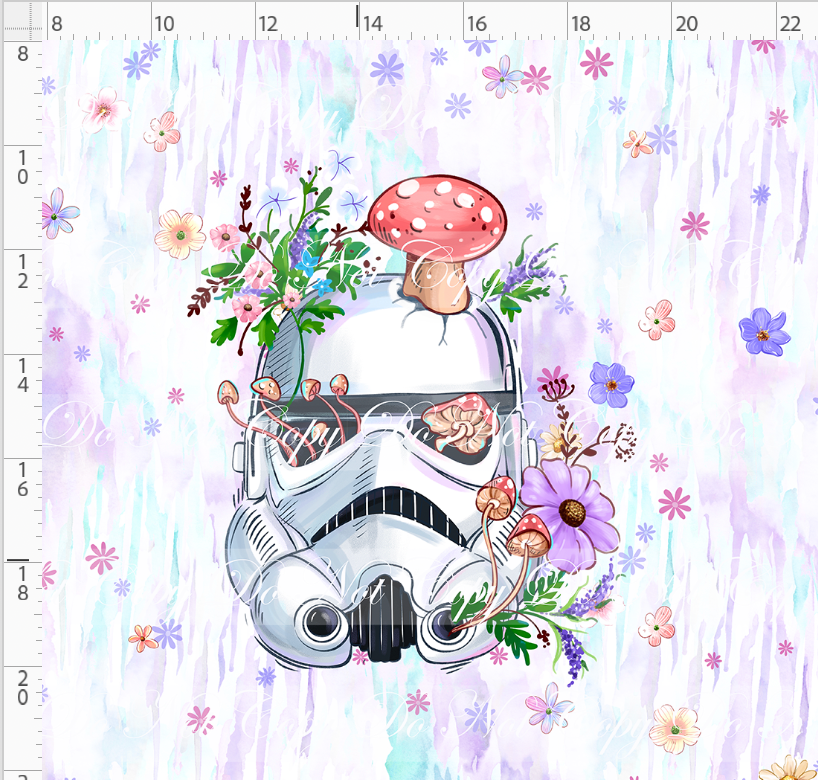 PREORDER - Galactic Garden - Panel - Helmet - ADULT