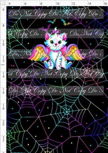 PREORDER R138 - LF Halloween Nightmare - Panel - Kitty - CHILD