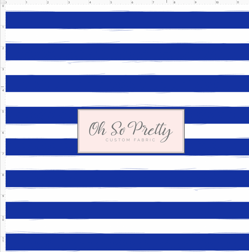 PREORDER R138 - Magical Voyages - Blue White Sketchy Stripe