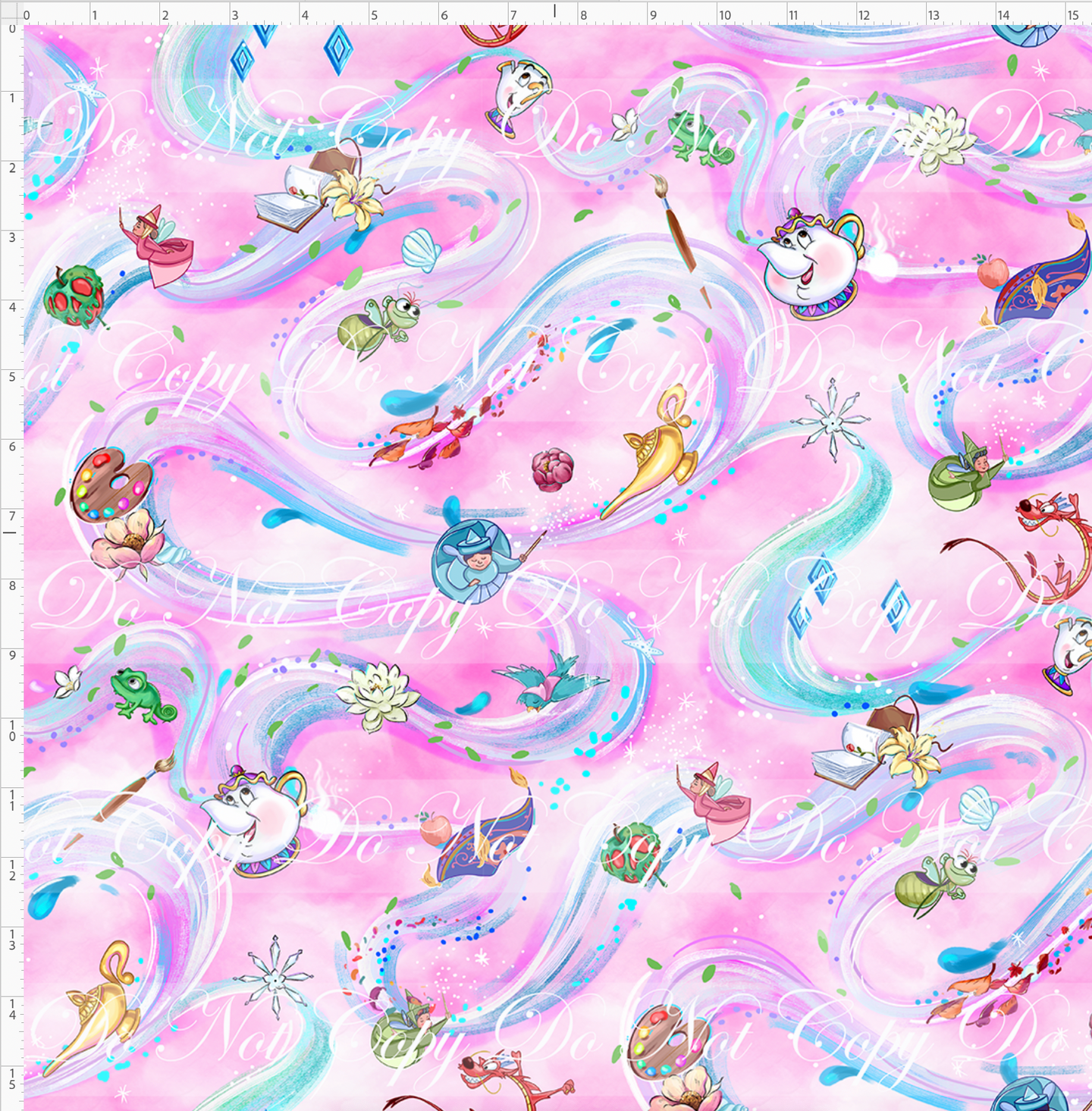 PREORDER - Whimsical Princesses - Elements - REGULAR SCALE