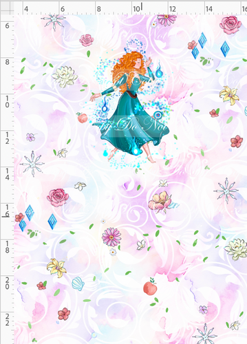 PREORDER - Whimsical Princesses - Panel - Bow & Arrow Princess - CHILD