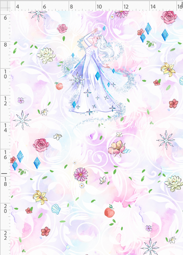 PREORDER - Whimsical Princesses - Panel - Ice Queen - CHILD