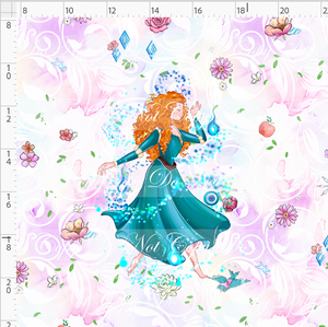 PREORDER - Whimsical Princesses - Panel - Bow & Arrow Princess - ADULT