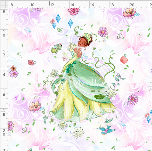 PREORDER - Whimsical Princesses - Panel - Frog Princess - ADULT