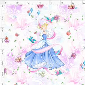 PREORDER - Whimsical Princesses - Panel - Glass Shoe Princess - ADULT