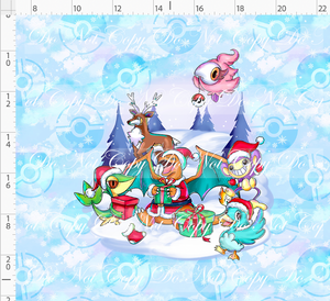 PREORDER - Christmas Critters - Panel - Presents - ADULT