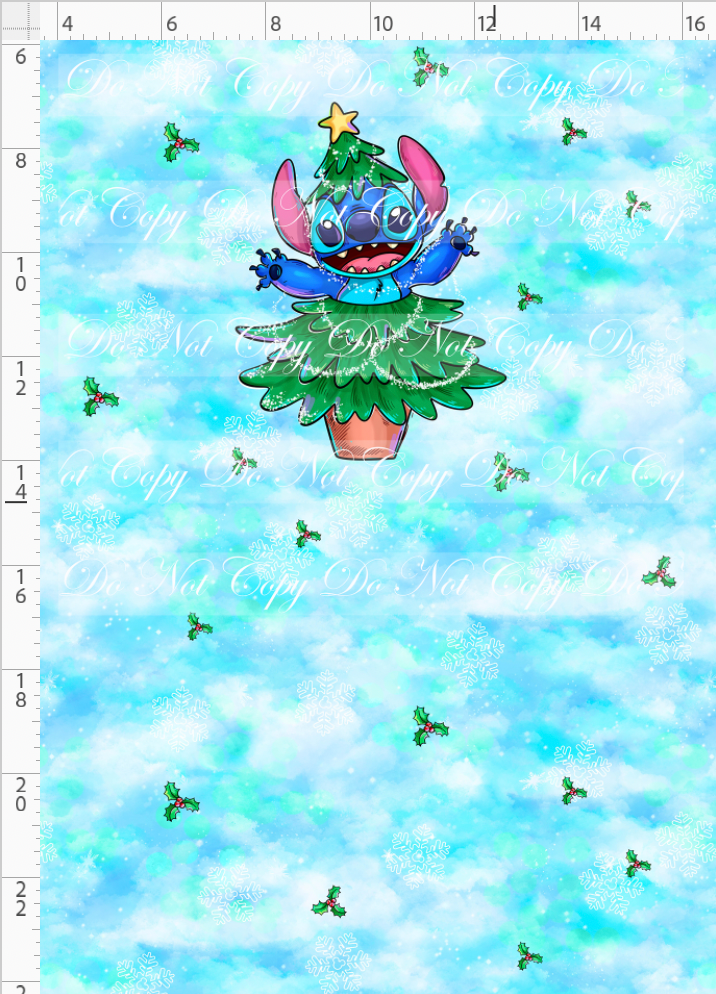 PREORDER - 626 Christmas - Panel - Tree - CHILD