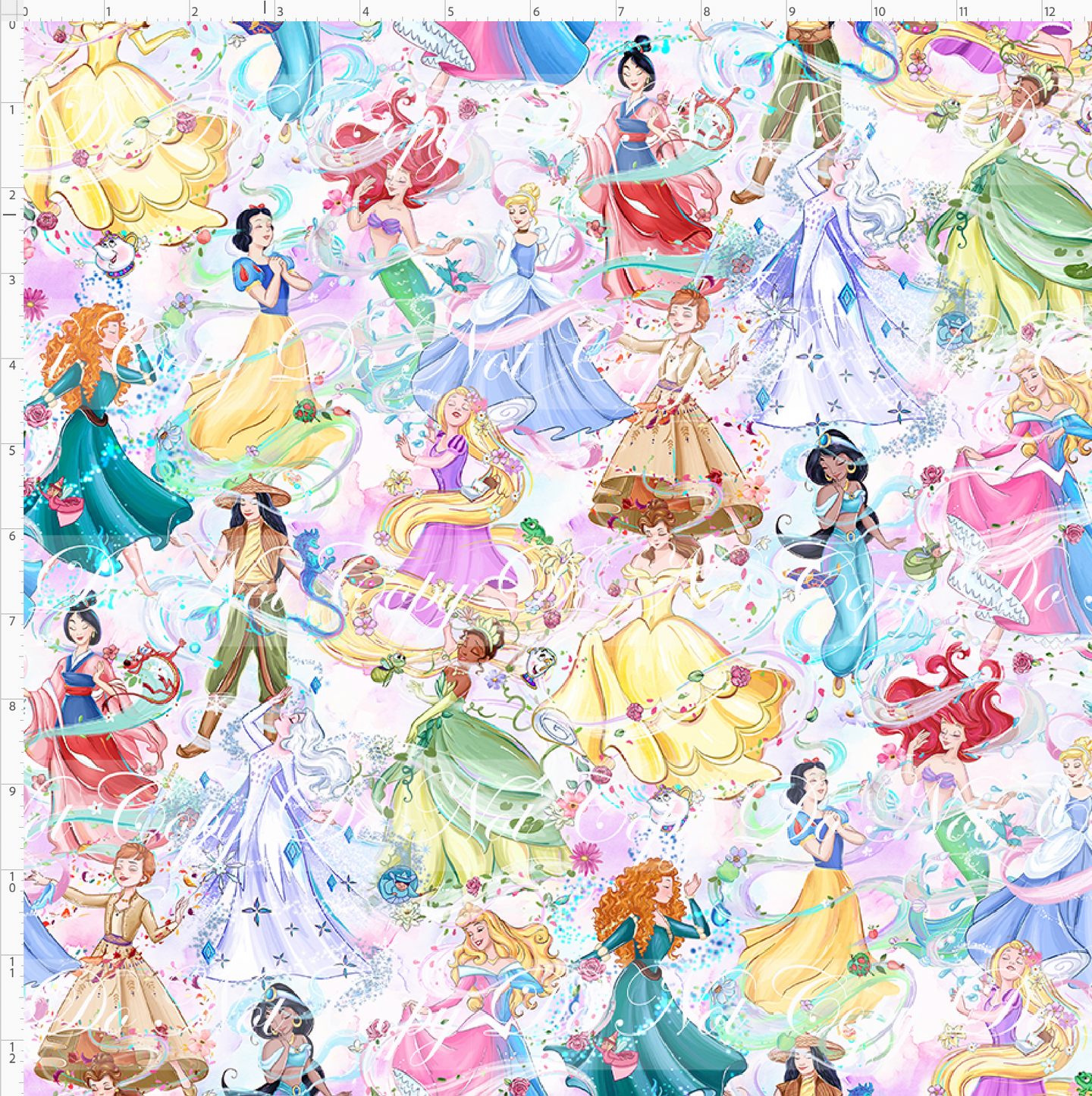 PREORDER - Whimsical Princesses - Main - REGULAR SCALE