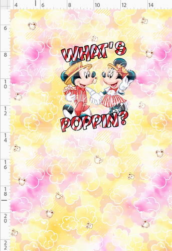 PREORDER - Poppin' Down Mainstreet - Panel - What's Poppin - Yellow - CHILD