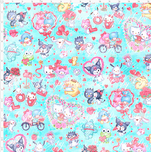 PREORDER - Sanrio Love - Main - Blue - REGULAR SCALE