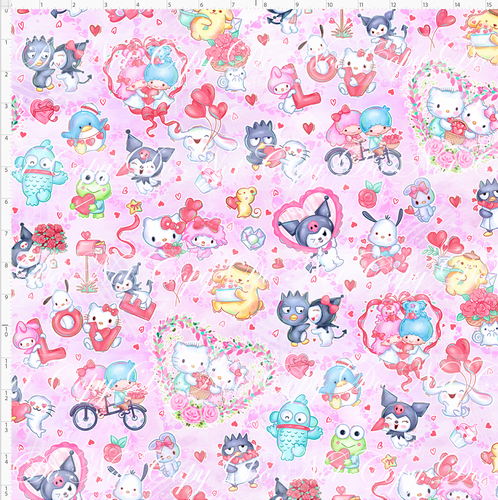 PREORDER - Sanrio Love - Main - Pink - REGULAR SCALE