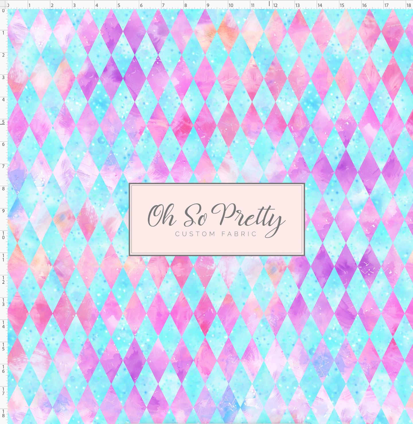 PREORDER - Lost in Wonderland - Background - Pink Blue