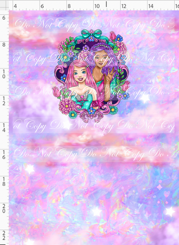 PREORDER - Magical Fashionista - Panel - 2 Girls - Pastel - CHILD