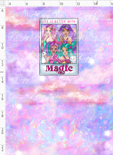 PREORDER - Magical Fashionista - Panel - Polaroids - Pastel - CHILD