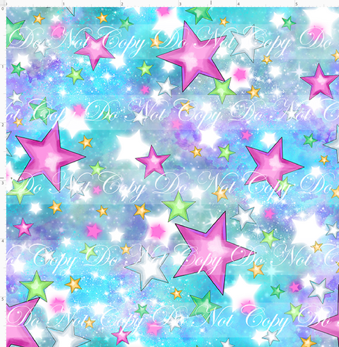 PREORDER - Magical Fashionista - Stars - Pink Blue - SMALL SCALE