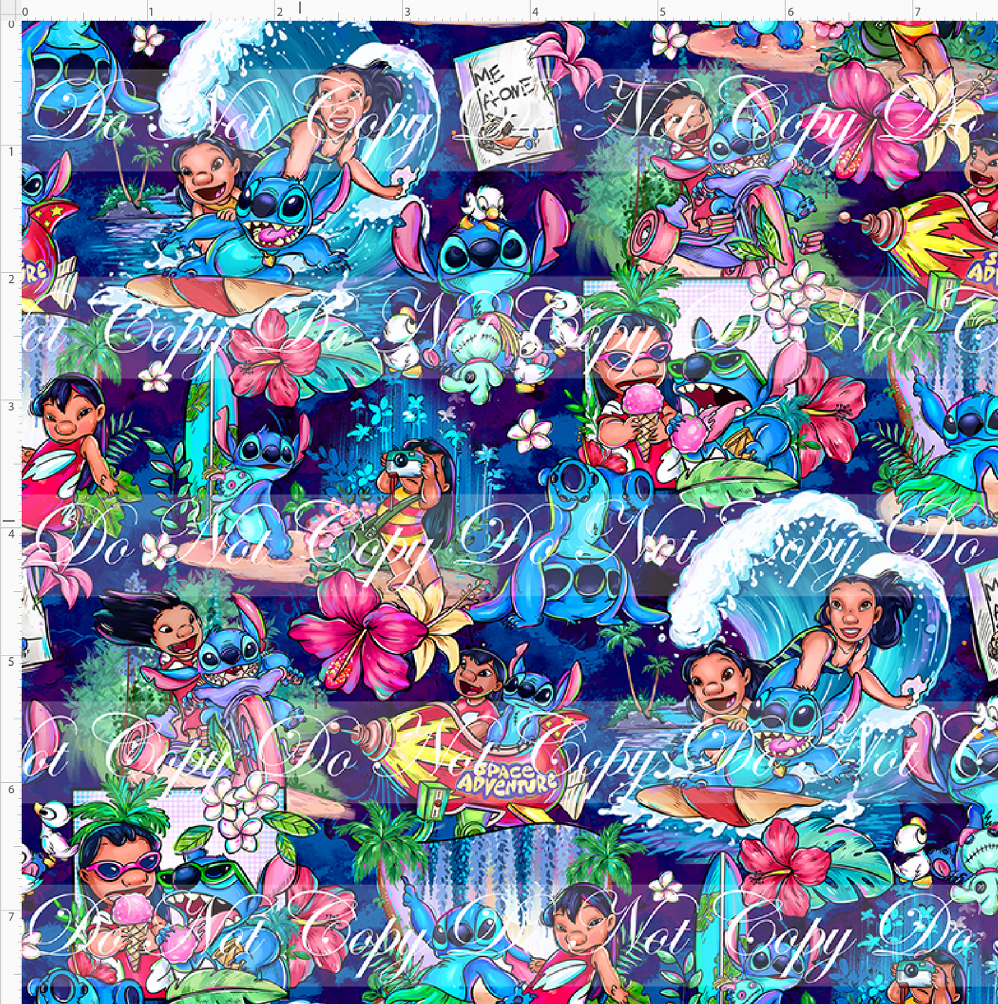 PREORDER - Aloha Adventures - Main - Blue - SMALL SCALE