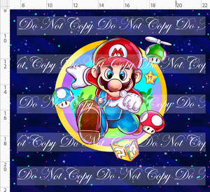 PREORDER - Rainbow Road Rush - Panel - Red Hat Guy - Navy Background - ADULT