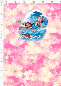 PREORDER - Aloha Adventures - Panel - Group - Peach - CHILD