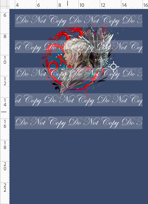 PREORDER - Fire and Blood - Panel - Breaker of Chains and Dragons - Blue - CHILD