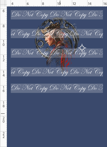 PREORDER - Fire and Blood - Panel - The Black Queen - Blue - CHILD