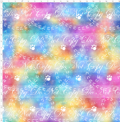 PREORDER - Heeler Hideaway - Background - Bright Rainbow