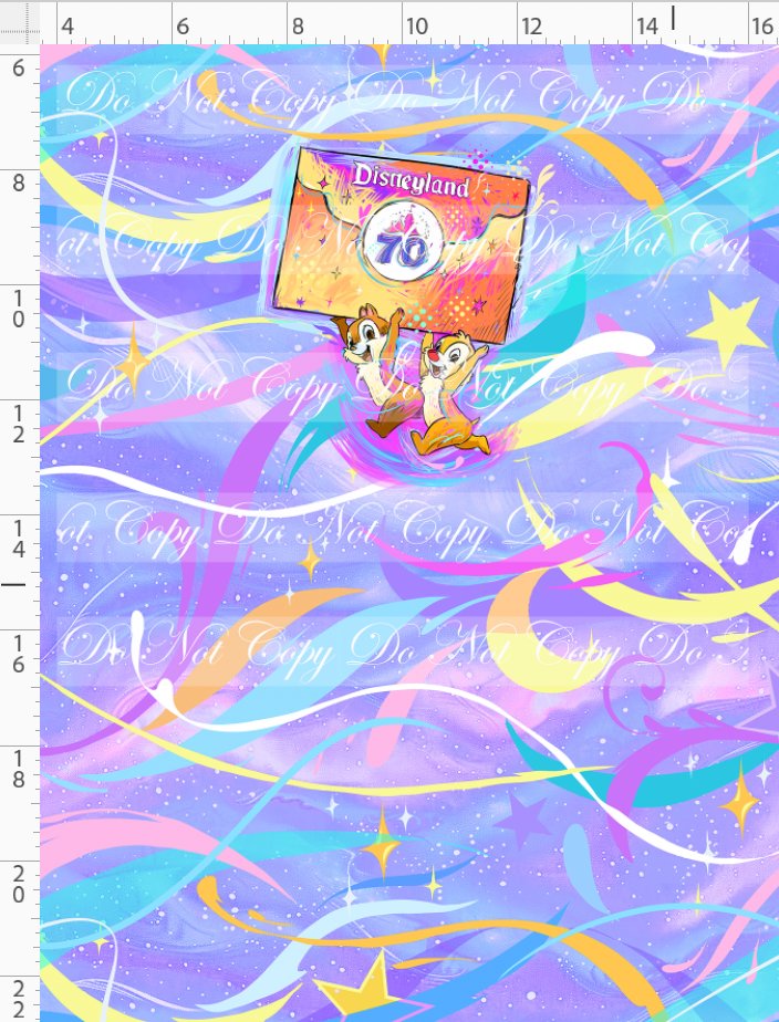 PREORDER - 70 Years of Magic - Panel - Purple - Chipmunk - CHILD
