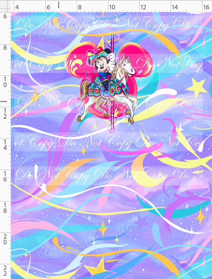 PREORDER - 70 Years of Magic - Panel - Purple - Girl Mouse - CHILD