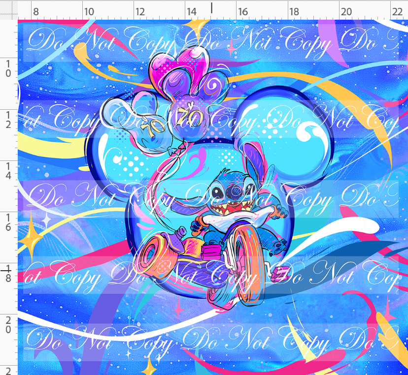 PREORDER - 70 Years of Magic - Panel - Royal Blue - 626 - ADULT