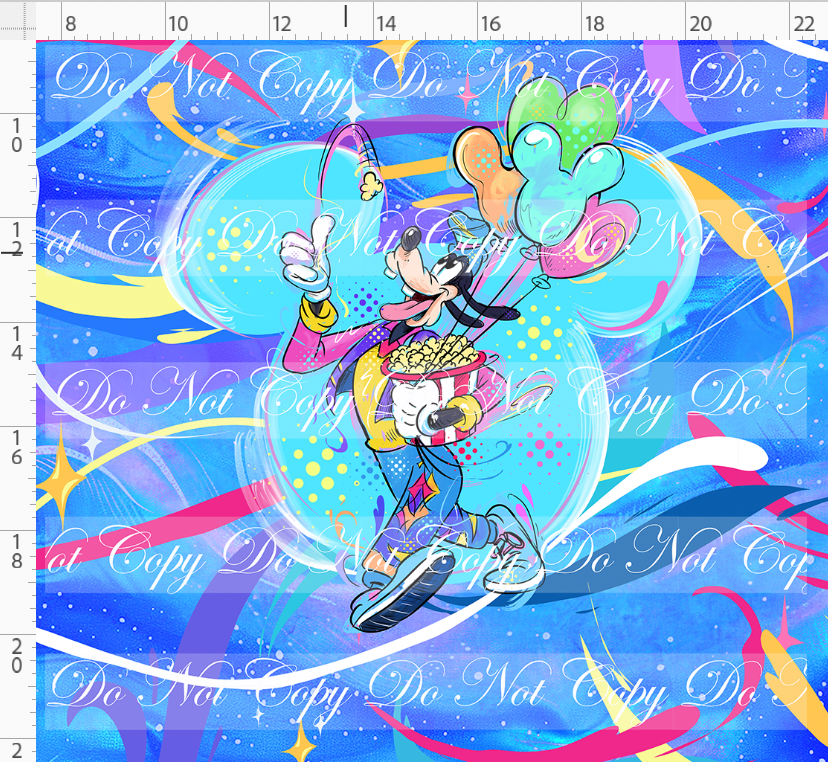 PREORDER - 70 Years of Magic - Panel - Royal Blue - Goof - ADULT