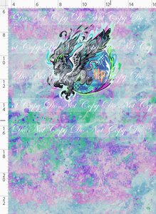 PREORDER - Magical Mischief - Panel - Hippo - Simple Multicolor Background - CHILD