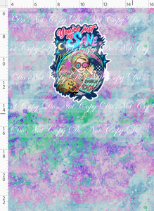 PREORDER - Magical Mischief - Panel - Luna - Simple Multicolor Background - CHILD