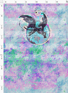 PREORDER - Magical Mischief - Panel - Thestral - Multicolor Simple Background - CHILD