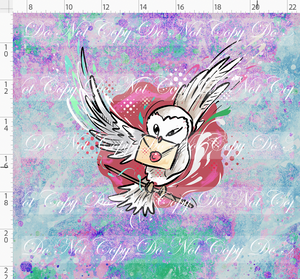PREORDER - Magical Mischief - Panel - Owl - Simple Multicolor Background - ADULT