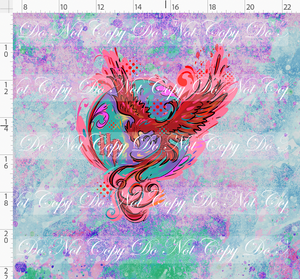 PREORDER - Magical Mischief - Panel - Pheonix - Simple Multicolor Background - ADULT