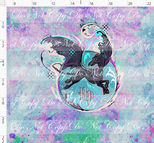 PREORDER - Magical Mischief - Panel - Thestral - Simple Multicolor Background - ADULT