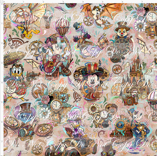 PREORDER - Steampunk Tinkers - Main - Antique Rose - SMALL SCALE