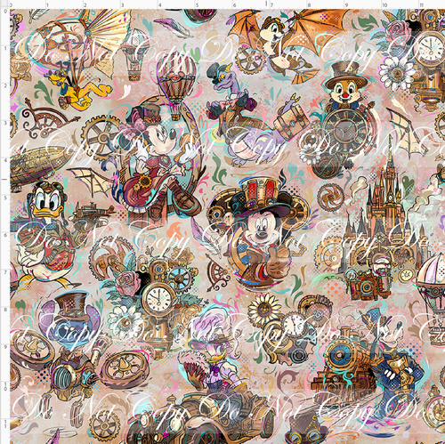 PREORDER - Steampunk Tinkers - Main - Antique Rose - REGULAR SCALE