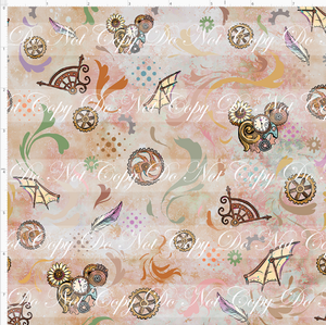 PREORDER - Steampunk Tinkers - Coordinate - Antique Rose - SMALL SCALE
