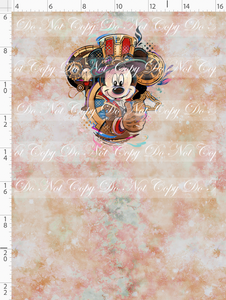 PREORDER - Steampunk Tinkers - Panel - Antique Rose - Boy Mouse - CHILD
