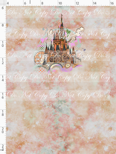 PREORDER - Steampunk Tinkers - Panel - Antique Rose - Castle - CHILD