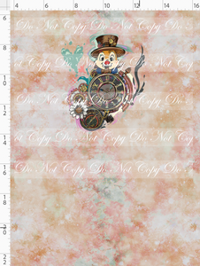 PREORDER - Steampunk Tinkers - Panel - Antique Rose - Dale - CHILD