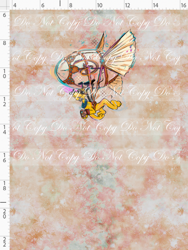 PREORDER - Steampunk Tinkers - Panel - Antique Rose - Dog - CHILD