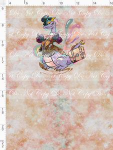 PREORDER - Steampunk Tinkers - Panel - Antique Rose - Fig - CHILD